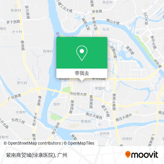 紫南商贸城(绿康医院)地图