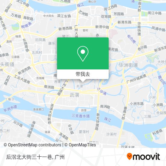 后滘北大街三十一巷地图