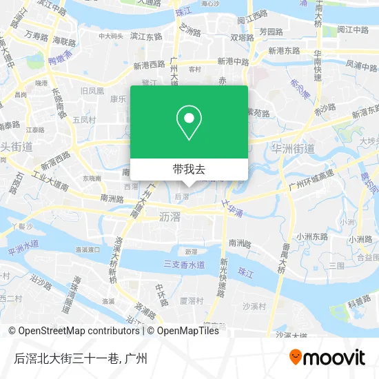 后滘北大街三十一巷地图
