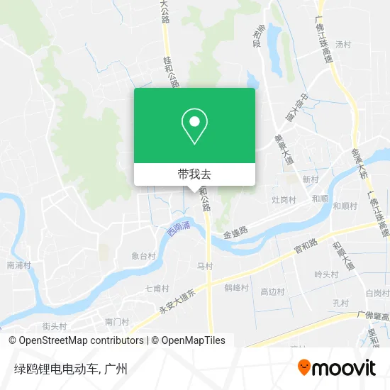 绿鸥锂电电动车地图