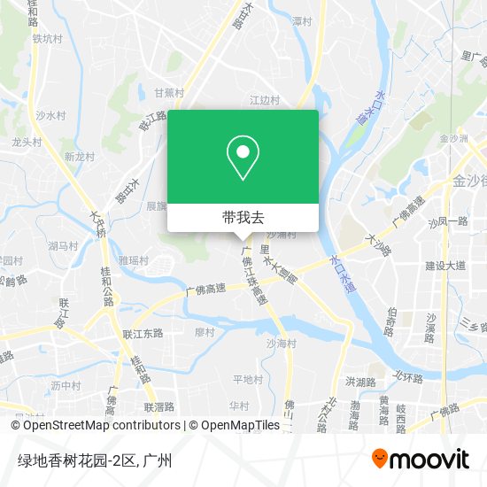 绿地香树花园-2区地图