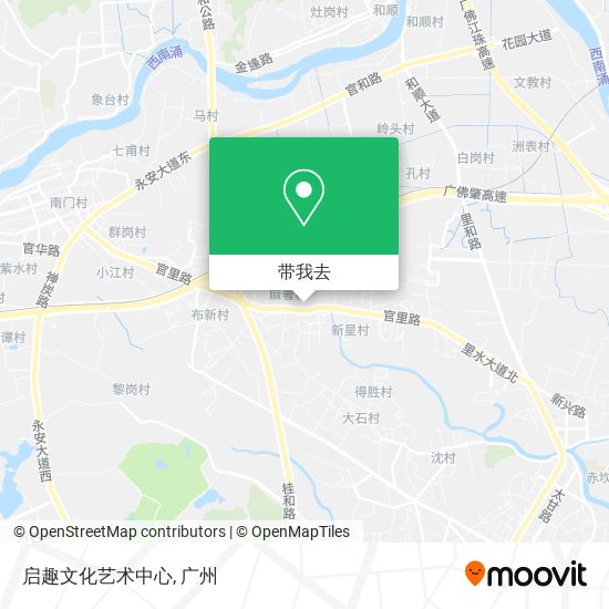启趣文化艺术中心地图