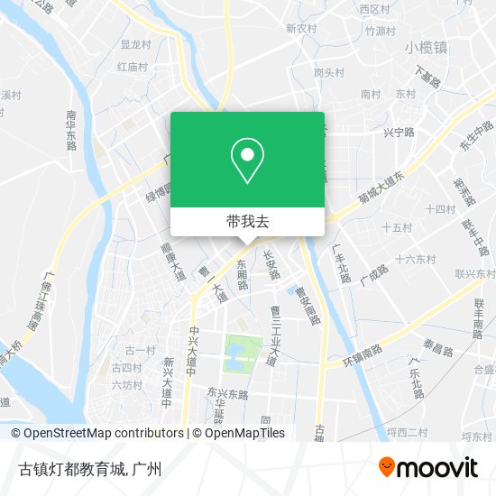 古镇灯都教育城地图
