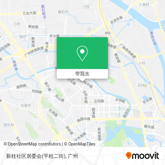 新桂社区居委会(平桂二街)地图