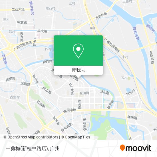 一剪梅(新桂中路店)地图
