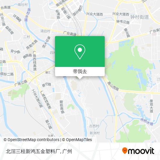 北滘三桂新鸿五金塑料厂地图