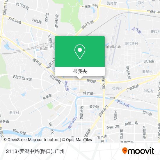S113/罗湖中路(路口)地图