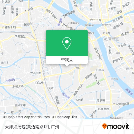 天津灌汤包(黄边南路店)地图