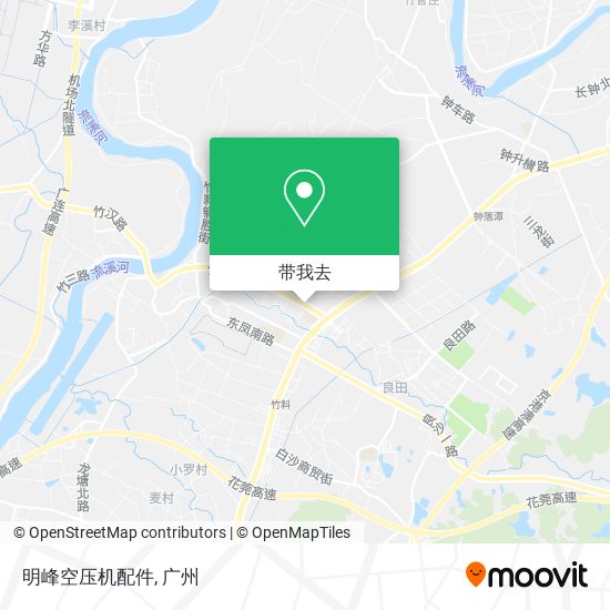 明峰空压机配件地图