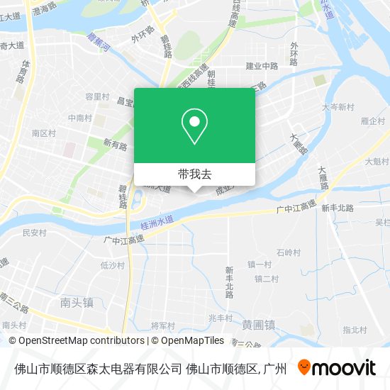 佛山市顺德区森太电器有限公司 佛山市顺德区地图