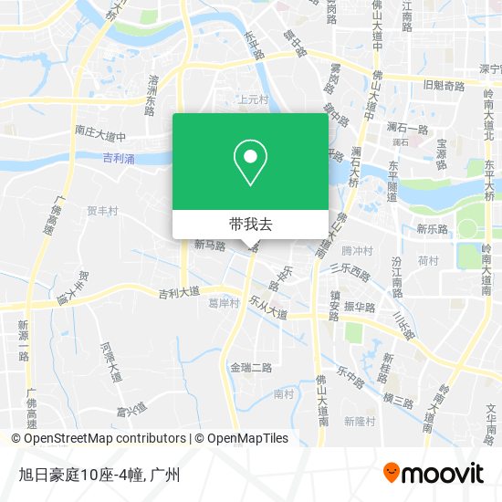 旭日豪庭10座-4幢地图