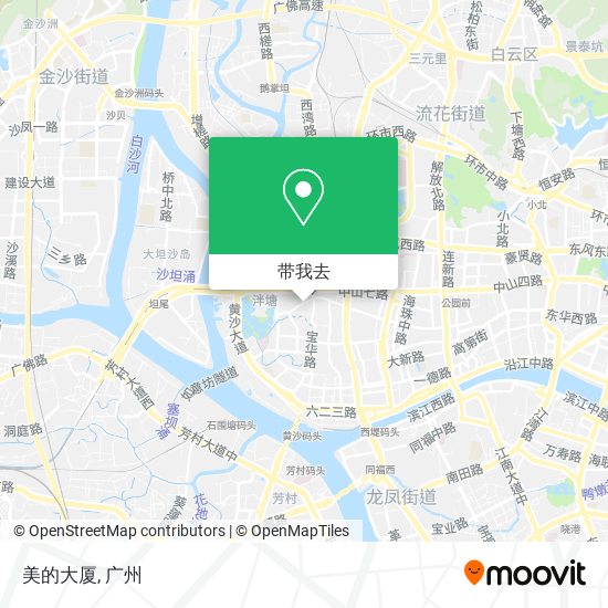 美的大厦地图