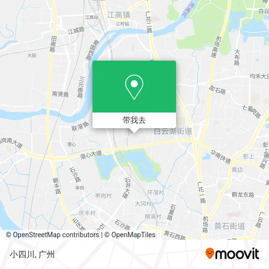 小四川地图