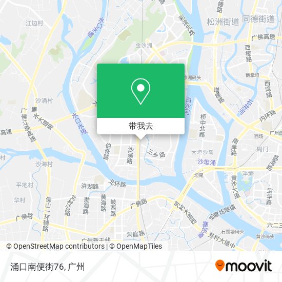 涌口南便街76地图