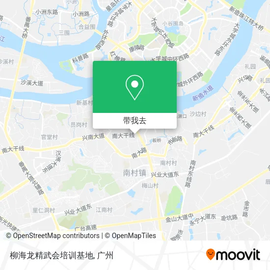 柳海龙精武会培训基地地图