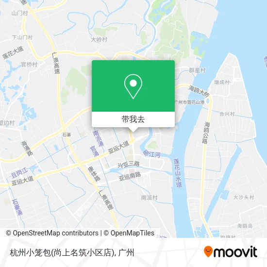 杭州小笼包(尚上名筑小区店)地图