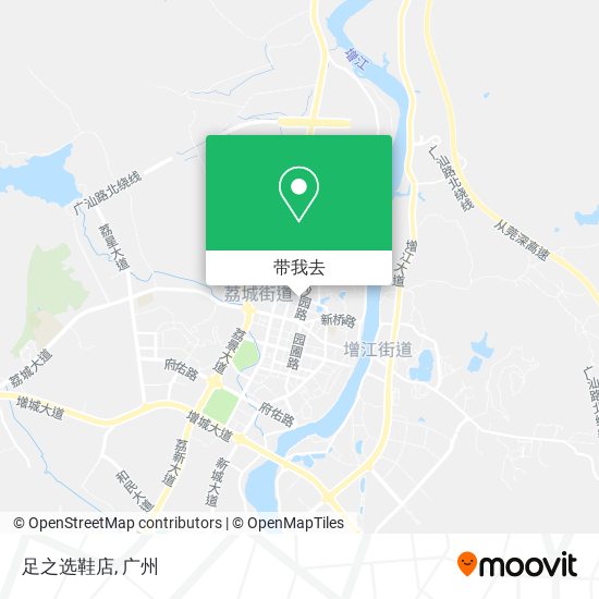 足之选鞋店地图