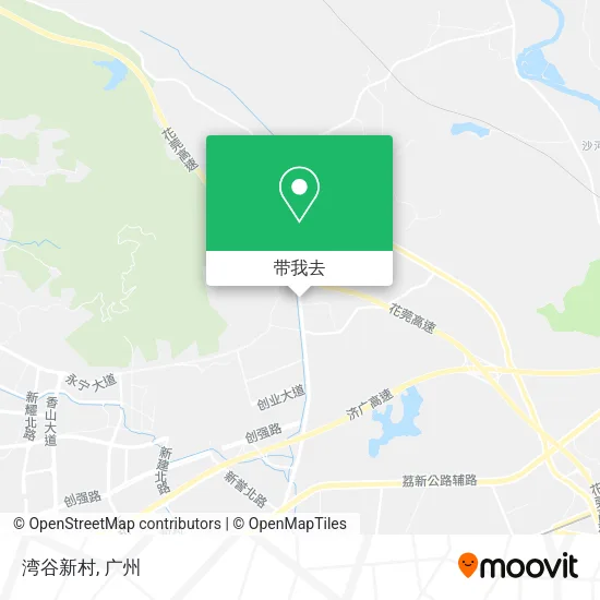 湾谷新村地图