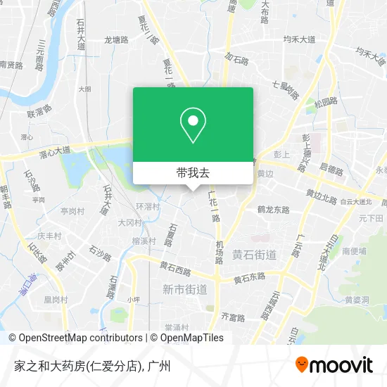 家之和大药房(仁爱分店)地图