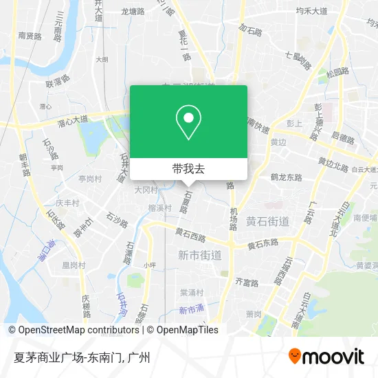 夏茅商业广场-东南门地图