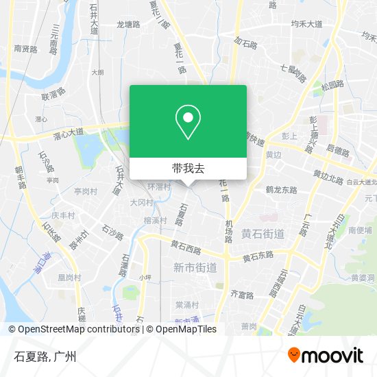 石夏路地图