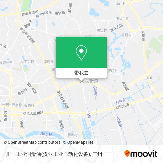 川一工业润滑油(汉亚工业自动化设备)地图