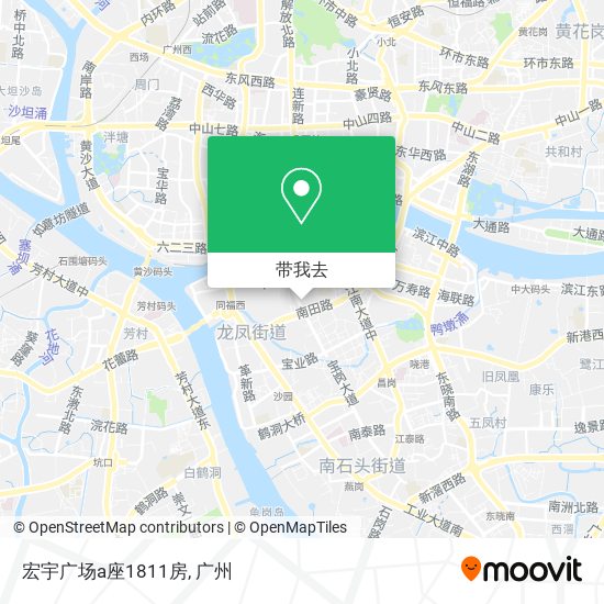 宏宇广场a座1811房地图
