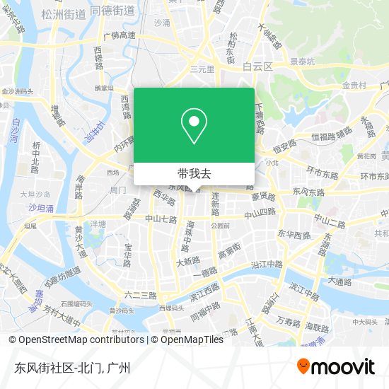 东风街社区-北门地图