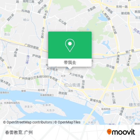春蕾教育地图