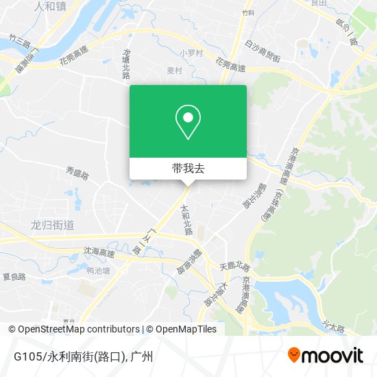 G105/永利南街(路口)地图