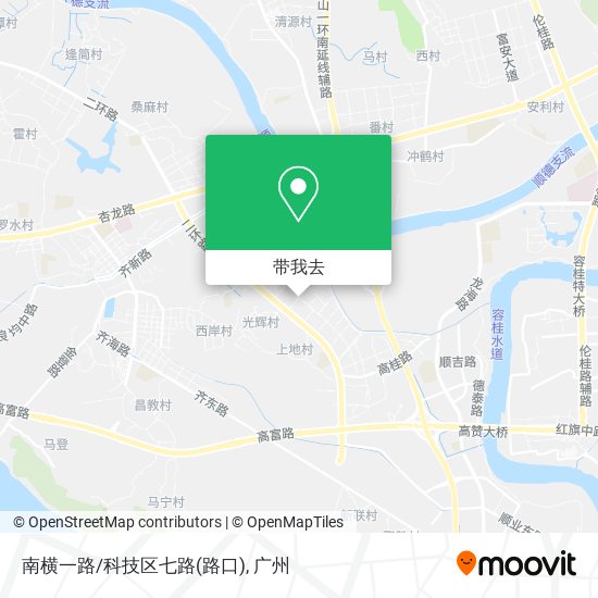 南横一路/科技区七路(路口)地图