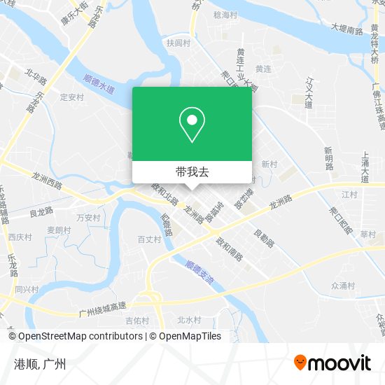 港顺地图