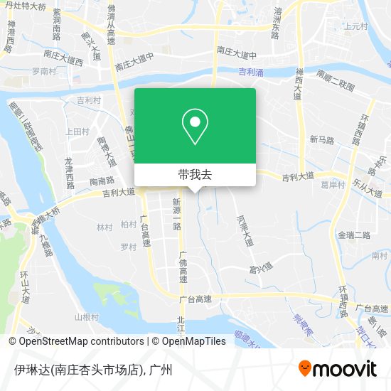 伊琳达(南庄杏头市场店)地图