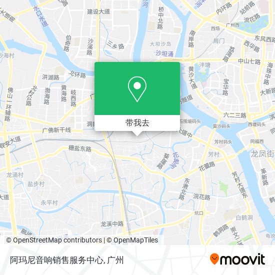 阿玛尼音响销售服务中心地图