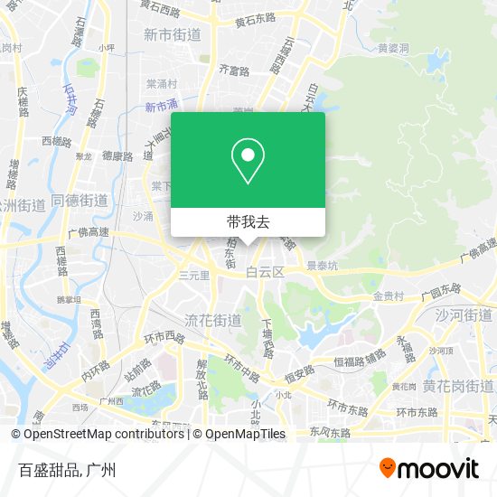 百盛甜品地图