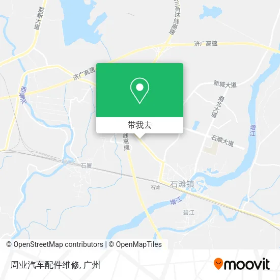 周业汽车配件维修地图