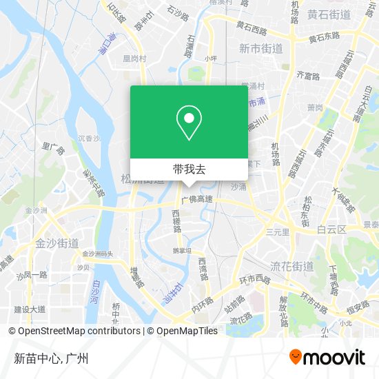 新苗中心地图