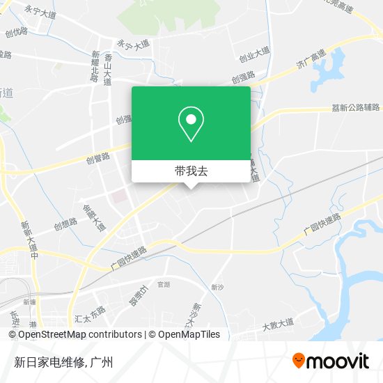 新日家电维修地图