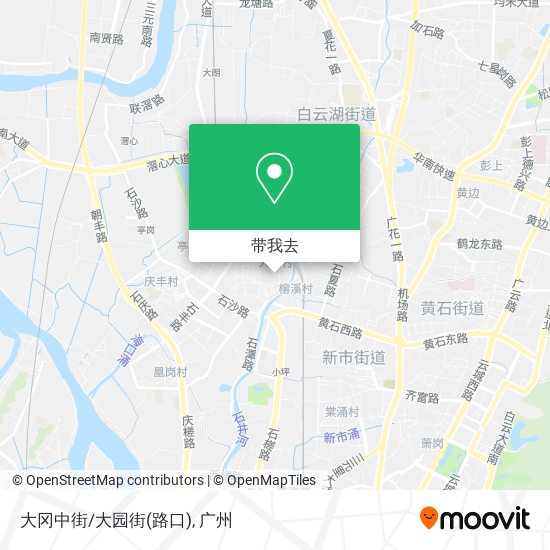 大冈中街/大园街(路口)地图