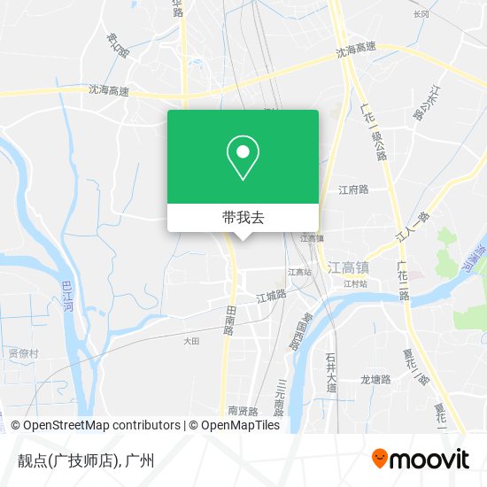 靓点(广技师店)地图