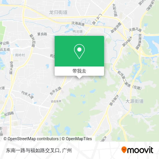 东南一路与福如路交叉口地图