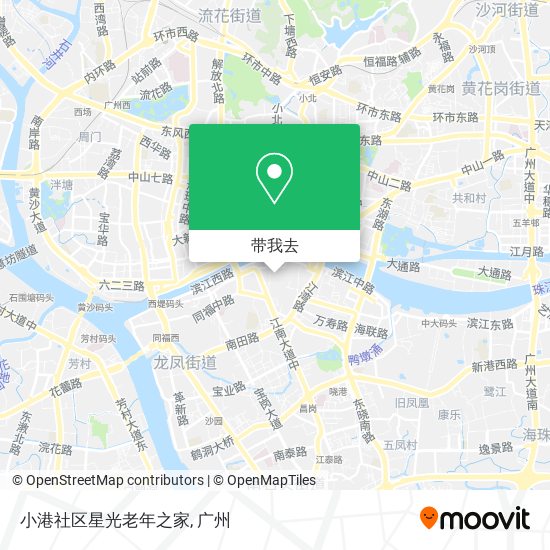 小港社区星光老年之家地图