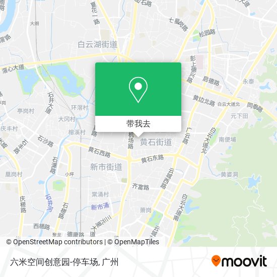 六米空间创意园-停车场地图