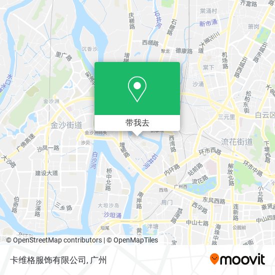 卡维格服饰有限公司地图