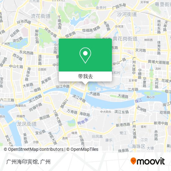 广州海印宾馆地图