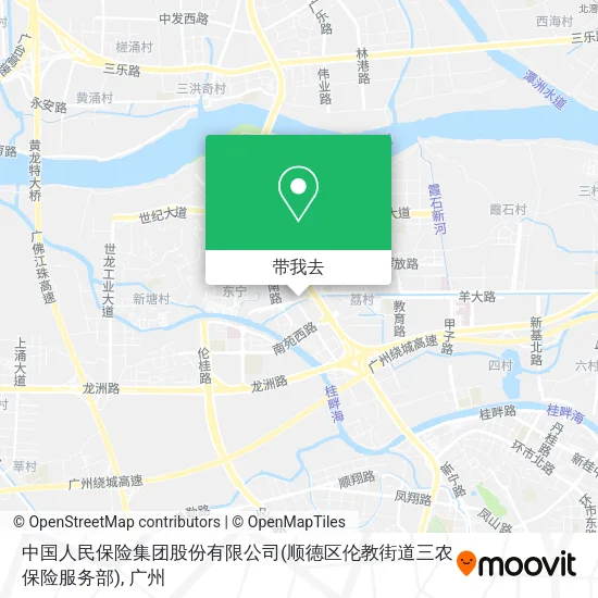 中国人民保险集团股份有限公司(顺德区伦教街道三农保险服务部)地图