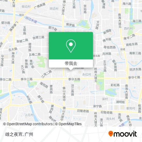 雄之夜宵地图
