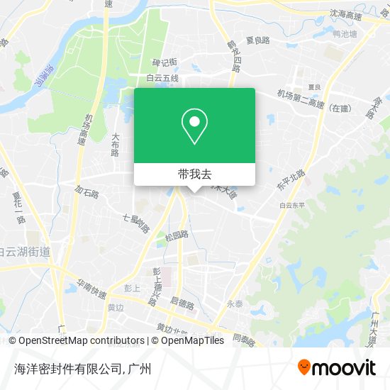 海洋密封件有限公司地图
