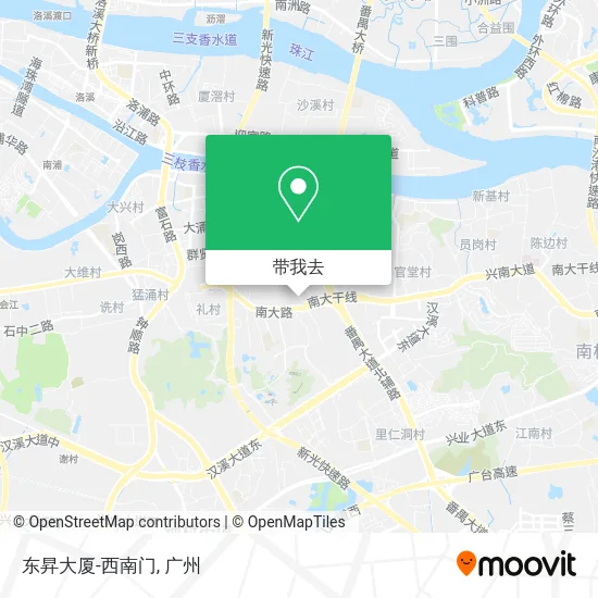 东昇大厦-西南门地图