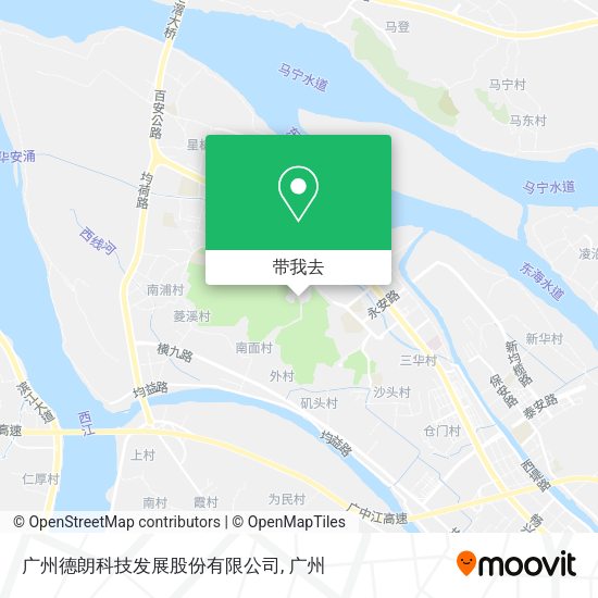 广州德朗科技发展股份有限公司地图